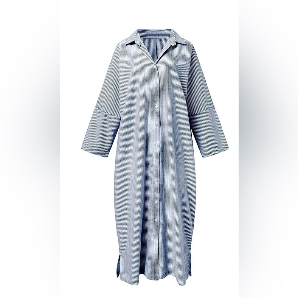 maxi dress size S 100% cotton oversize fit